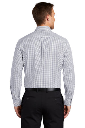 Port Authority Gingham Easy Care Shirt - Personalized