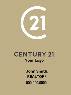 12pt Relentless Gold Full Color Pocket Folder - Personalized