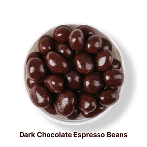 Dark Chocolate Espresso Coffee Beans Taster Pack - Personalized