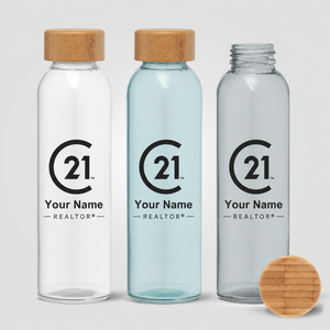 17oz Glass Alpine Bottle | Personalized