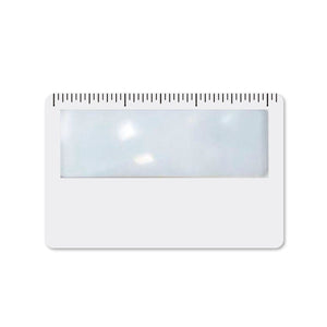 DBA Credit Card Magnifier Ruler