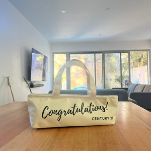 CONGRATULATIONS Zippered Wine Cooler Bag