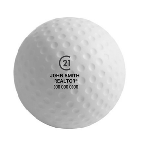 Anti Stress Golf Ball - Personalized