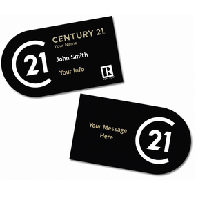 Unique Shape Business Card - Extra Thick | Personalized with Your Information/Message (Copy)