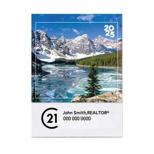 2025 Scenic Mini Wall Calendar - Personalized