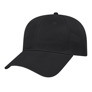 Black Embroidered Structured Cap - Your Logo/Name