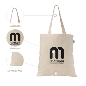 5 oz. Organic Cotton Tote Bag - Personalized