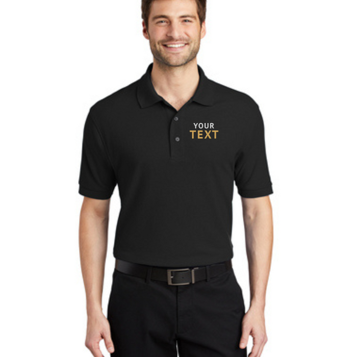 Silk Touch Mens Polo - Personalized