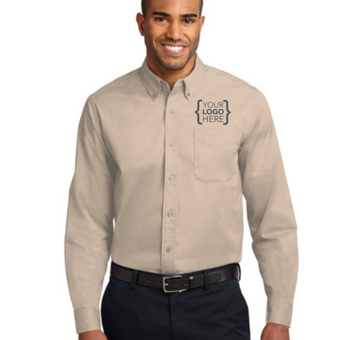 Port Authority® Long Sleeve Easy Care Shirt - Personalized