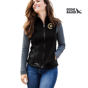 Eddie Bauer® - Ladies Black Fleece Vest