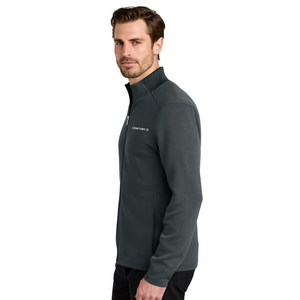 Wordmark OGIO® Transcend Full-Zip Mens - Tarmac Grey