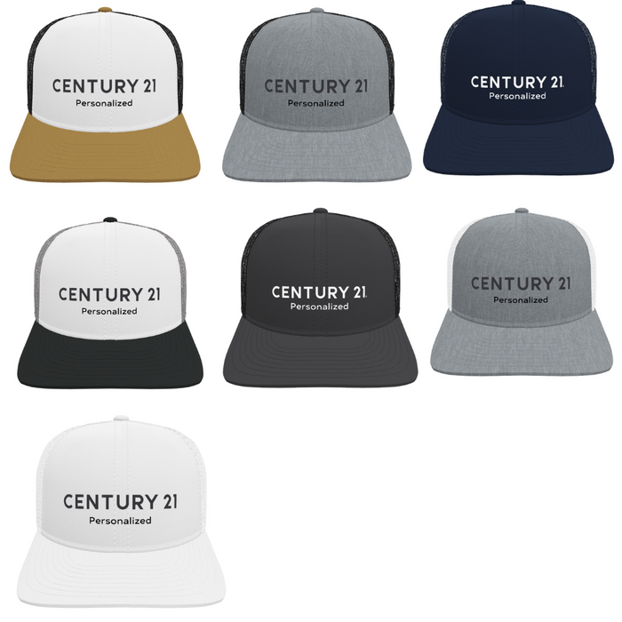 Poly/Cotton Trucker Mesh Back Cap - Personalized