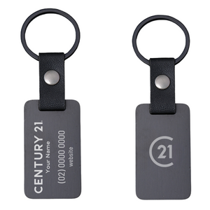 Stainless Steel Metal Keychain - Personalized