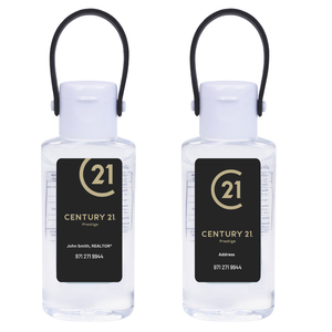 Slick 1oz Hand Sanitizer with Carry Handle - Your Logo/Personalized