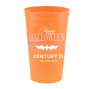 Halloween Stadium Cup/Tumbler, 22oz - Personalized