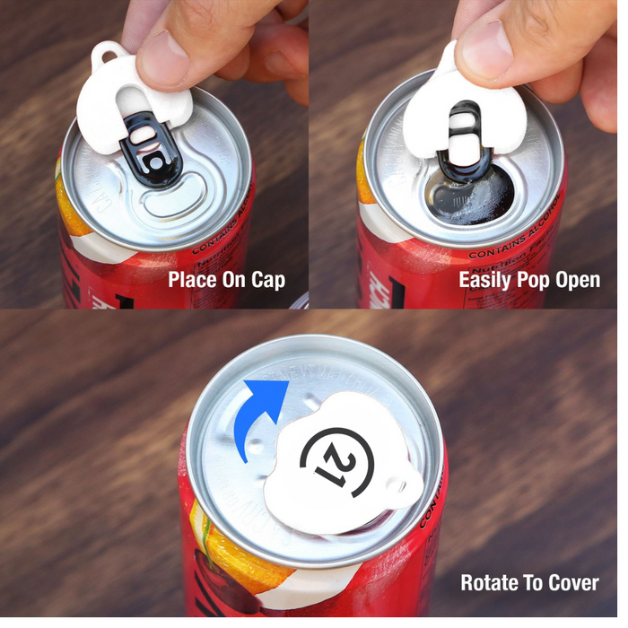 C21 Seal Cappy – Can Lid with Keychain Attachment
