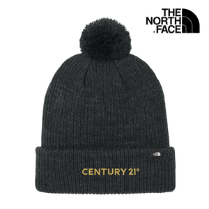 The North Face® Wordmark POM Beanie - NEW