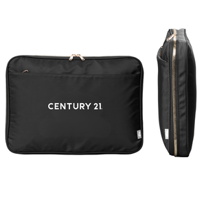 15" Laptop Sleeve with Gold Hardware - NEW