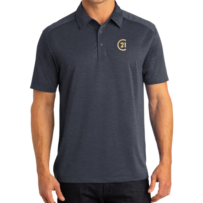 Trends Mens C21 Dark Grey Polo