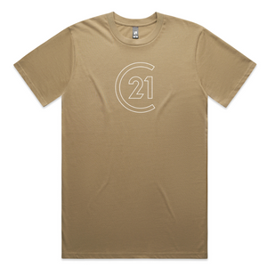 C21 Relentless Tan Tee, Mens