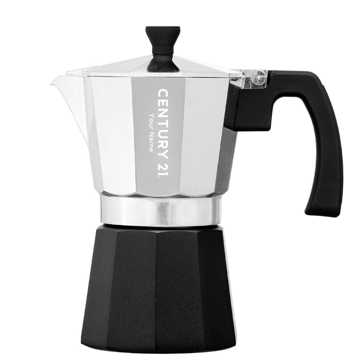Milano Stovetop Expresso 6 Cup Maker - Personalized