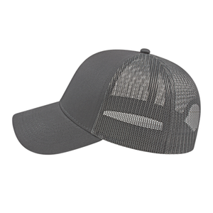 Grey Trucker Cap - Personalized