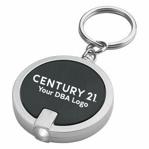 DBA Round LED Keyring - Century 21 Promo Shop USA