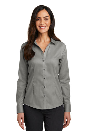 DBA Red House® Ladies Pinpoint Oxford Non-Iron Shirt