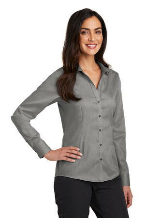 DBA Ladies Pinpoint Oxford Non-Iron Shirt - Century 21 Promo Shop USA