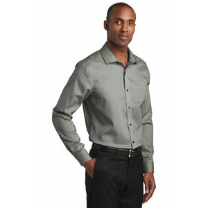 DBA Mens Slim Fit Pinpoint Oxford Non-Iron Shirt - Century 21 Promo Shop USA