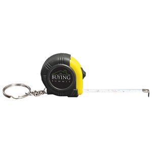 Mini Tape Measure Keychain - Your Logo