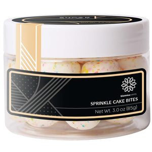 Sprinkle Cake Bites, Small - Your Logo Label