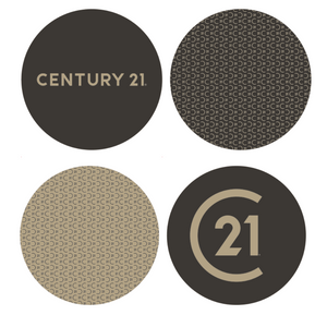 Cork Back Coaster Set - Century 21 Promo Shop USA