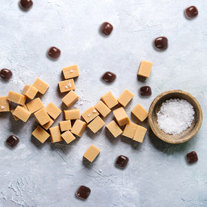 Chocolate Dipped Salted Caramel Jar - Your Logo Label