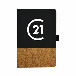 Seal Cork Notebook - Century 21 Promo Shop USA