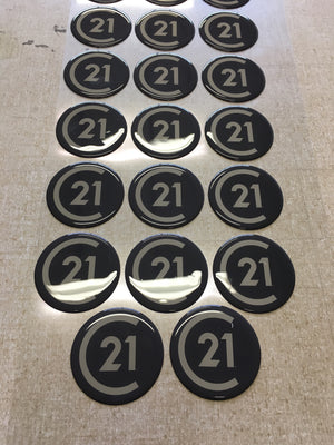 C21 Domed Decal - Century 21 Promo Shop USA