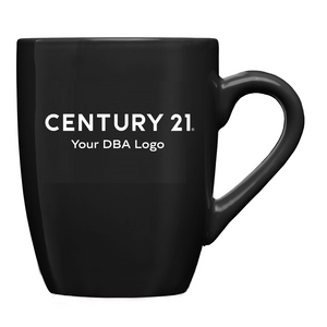 12oz Ceramic Bistro Mug - Personalized with Free Shipping