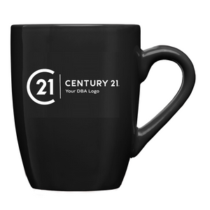 12oz Ceramic Bistro Mug - Personalized with Free Shipping