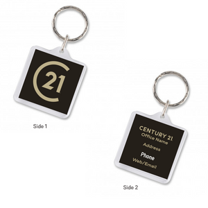 Acrylic Square Keyring - Personalized