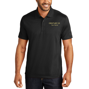 DBA Embroidery - Mens Obsessed Diamond Jacquard Polo