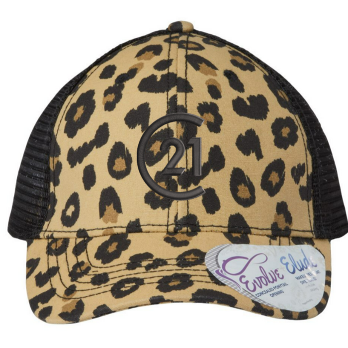 Infinity Her Animal Print Cap