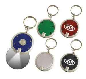 DBA Round LED Keyring