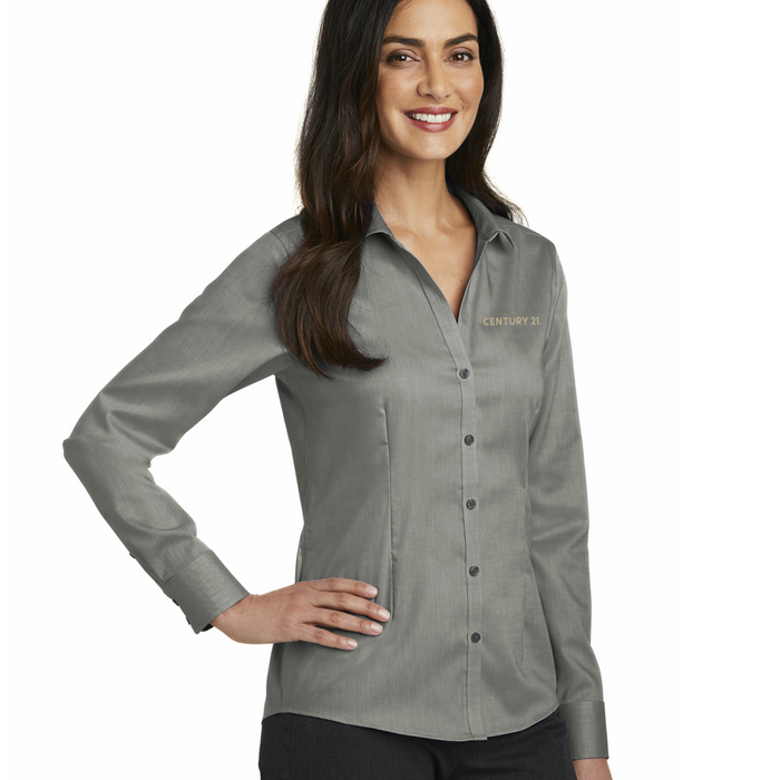 DBA Red House® Ladies Pinpoint Oxford Non-Iron Shirt