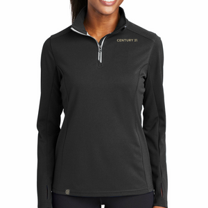 Designer Textured 1/4 Zip - Ladies - Century 21 Promo Shop USA