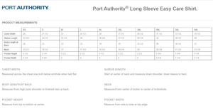 Port Authority® Long Sleeve Easy Care Shirt - Personalized