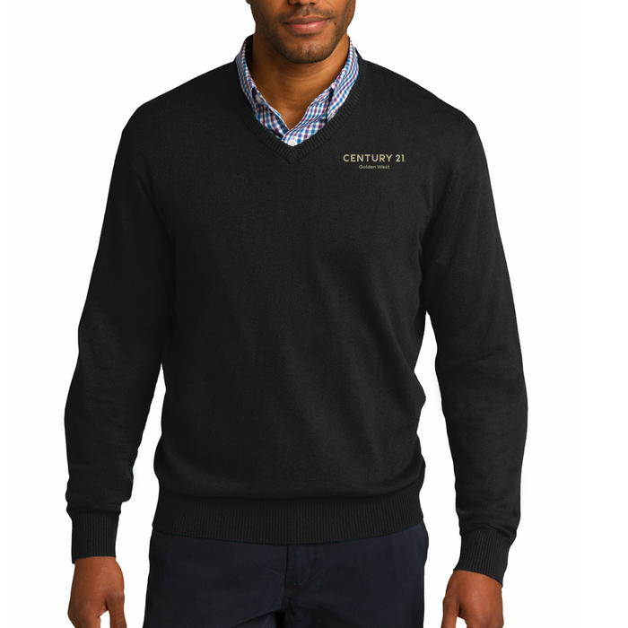 Port Authority® V-Neck Sweater - Personalized